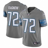 Youth Nike Lions 72 Frank Ragnow Gray Color Rush Limited Jersey Dzhi,baseball caps,new era cap wholesale,wholesale hats